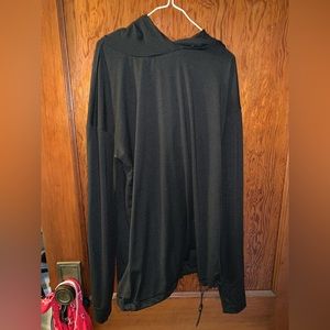Ninewest drawstring waist hoodie
